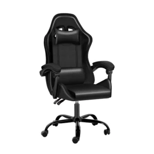 simple-deluxe-office-computer-ergonomic-video-game-red-chair-without-footrest-black